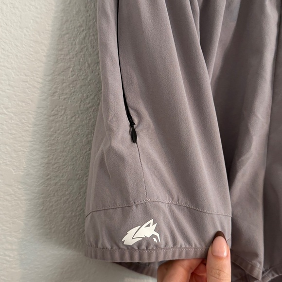 Alphalete shorts grey purple - Picture 3 of 7